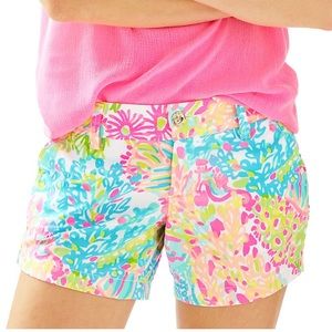 Lilly Pulitzer Callahan Shorts “Lovers Coral”
